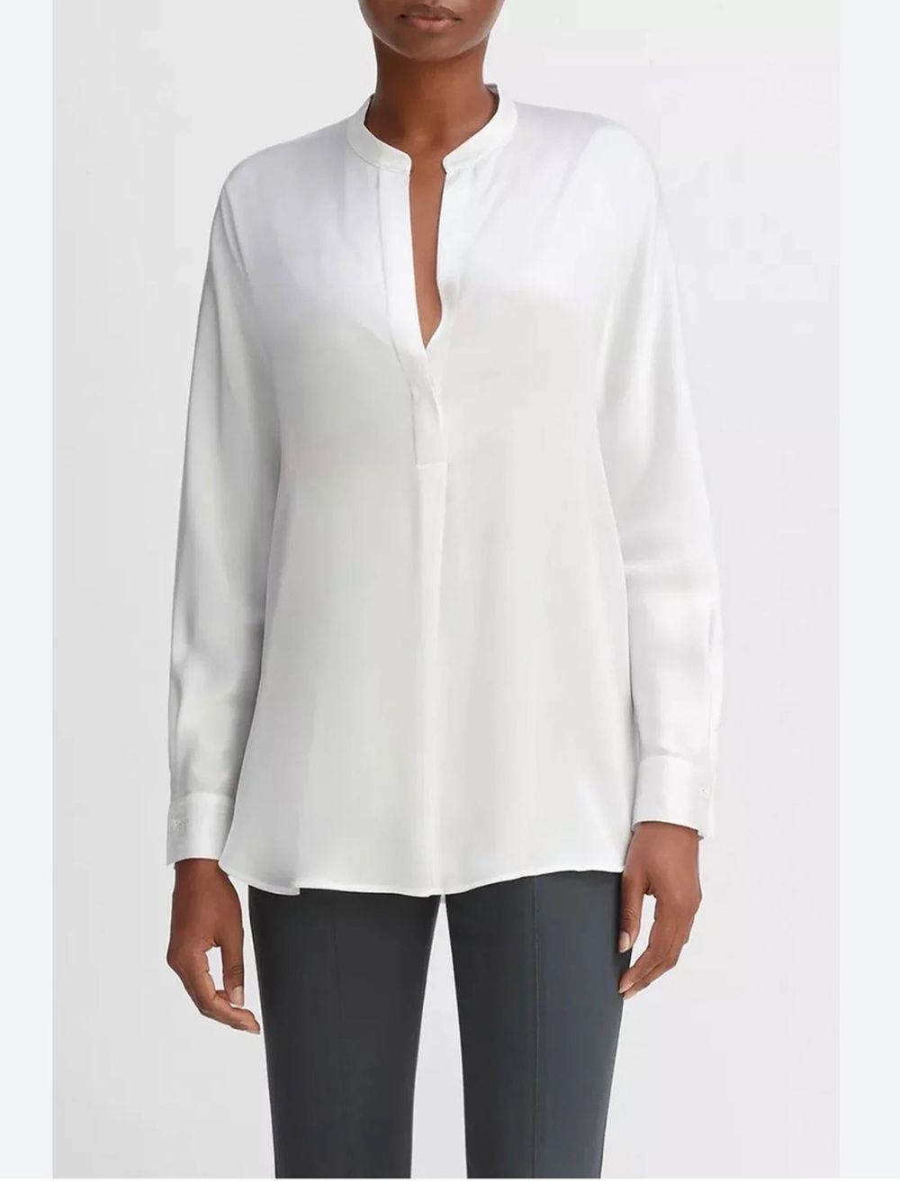 Sandro silk shirt size 1